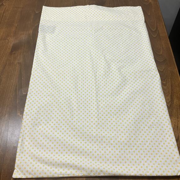 Lauren Ralph Lauren Home Standard Pillow Case Yellow Polka Dot (2) - Picture 2 of 10